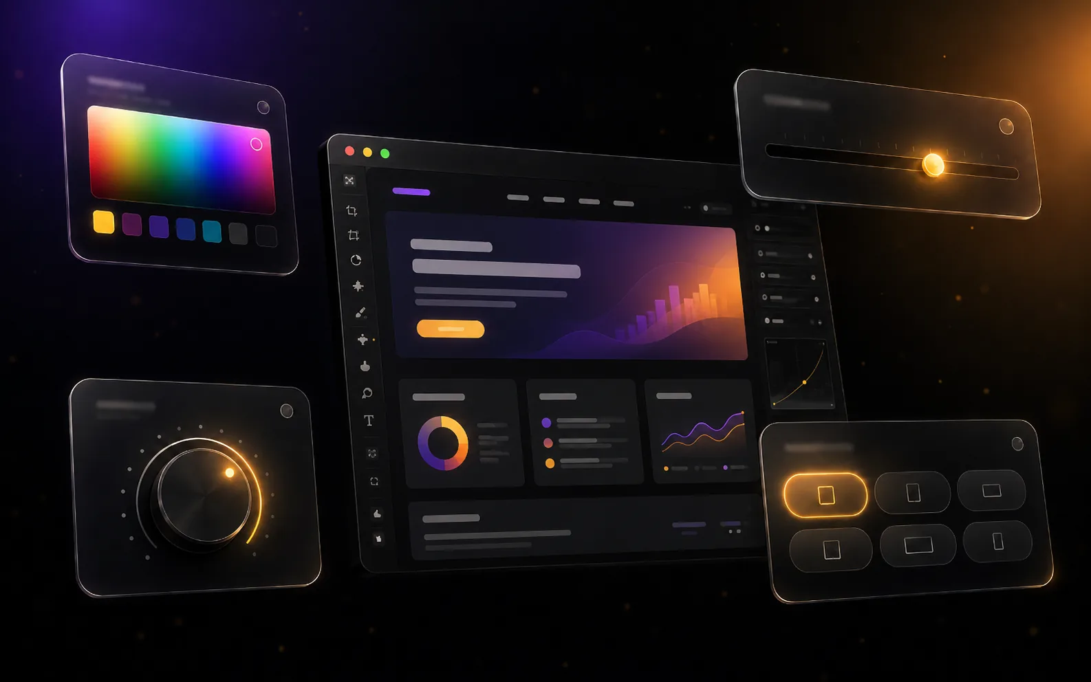 Customize the screenshot with gradient, padding, shadow and platform presets